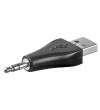 USB-Adapter 'A' Stecker > 3.5mm Stecker